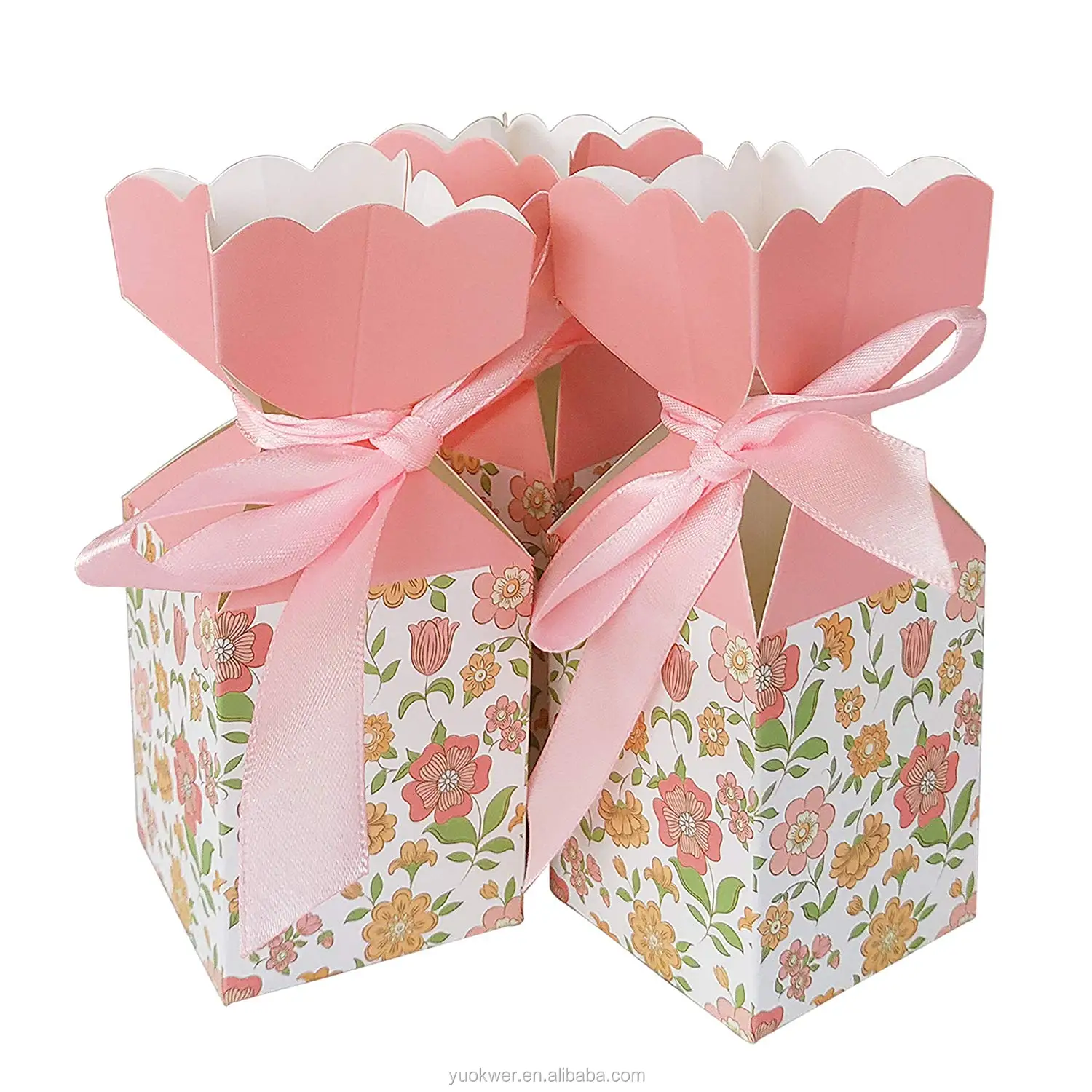 favor pink wedding sweet candy chocolate jewelry gift packaging