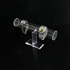 Top grade transparent acrylic bracelet hair band bangles watch display stand