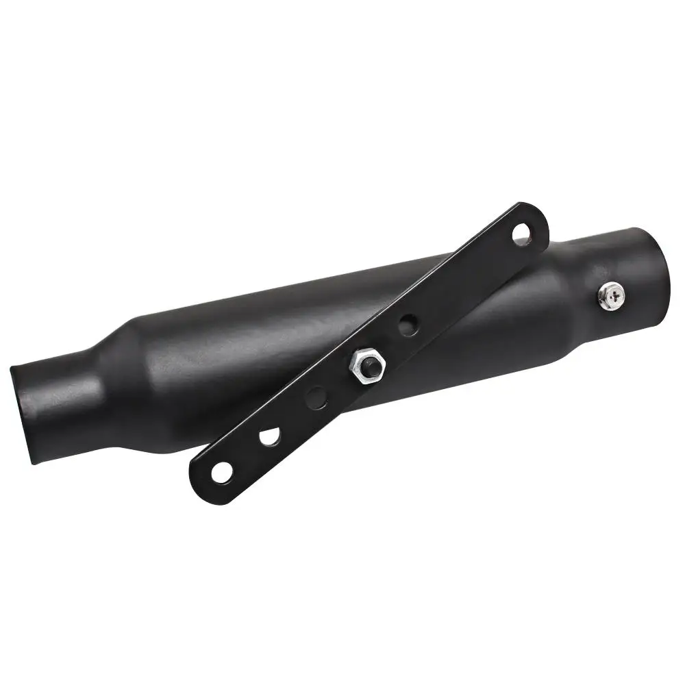 Motorcycle Short Exhaust Muffler Pipe Silencer For Harley Cafe Racer Chopper Bobber Custom Applications