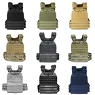 OEM Hot Sale Tactical Military Vest Airsoft Laser Cut Molle Combat Assault Weight Plate Carrier Vest