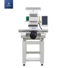 BAI building embroidery shop single head 15/12 needles computerized c ap embroidery machine