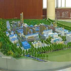 3D real estate project plastic material construction building house model