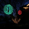 Arch Grass Giant Illuminated Christmas Holiday Lighting Led Plastic Round Ball Globe Light