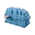 Horizontal foot Mounted 600-1500 RPM reducer cylindrical drive parallel shaft reduction gearbox