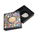Customized Logo Cosmetics Makeup Paper Box for Face Powder Retail at Beauty Store