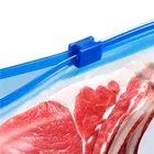Plastic Storage Bag Matte Clear Zipper Seal Travel Bag Ziplock Valve Sliding Slide Closure Bag