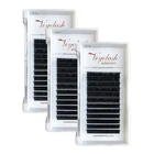 Factory supplied Private Labels Russian Volume Eyelashes J B C CC D DD L Eyelash Extensions