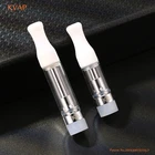 KVAP K8 Quartz Coil cbd crystal isolate Atomizer Cartridge 0.5ml / 1 ml CBD oil Vape Cartridge For Thick Oil