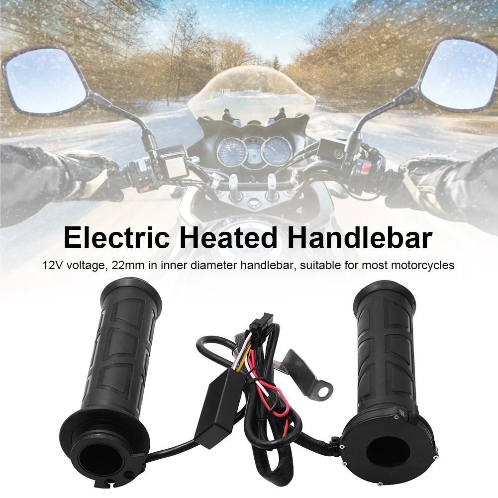 heating handle motorcycle handlebar heated grips handle winter