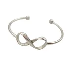 Custom Metal New Geometric High Polishing Cuff Bracelet Stainless Steel Bangle