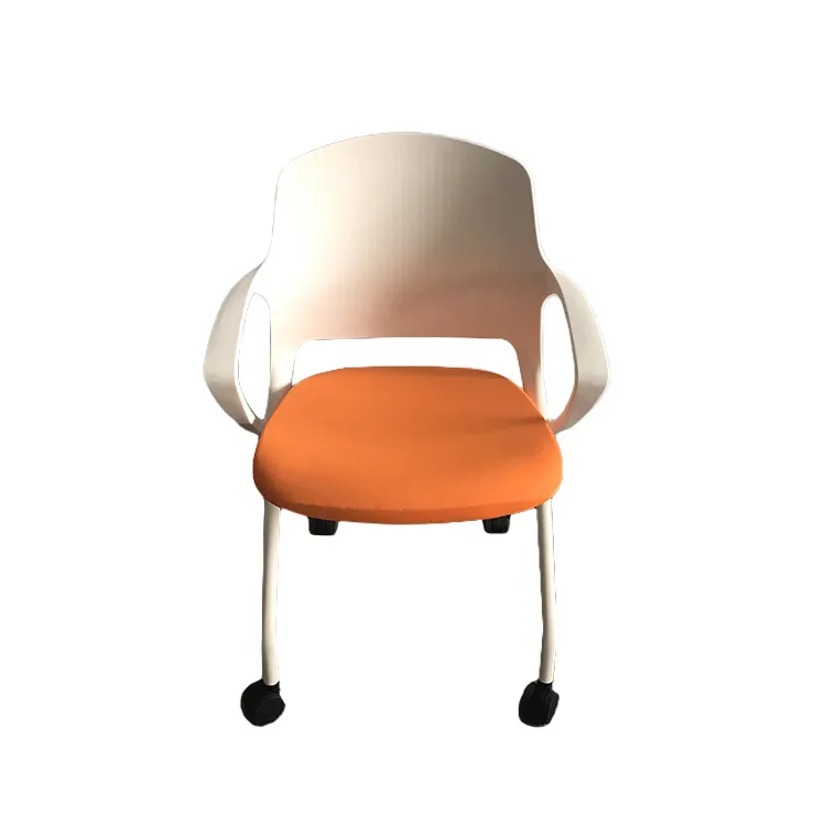 China School Plastic Furniture Chairs Classroom Chairs Plastic Stackable Office Training Chair Pad