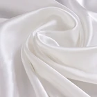 Non-toxic Wholesale Undyed Natural White Chinese Pure Habotai Silk Fabric OEKO-TEX100