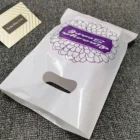 Bag Plastic Environmentally Friendly Recyclable Shopping Bag Die Cut Plastic Bag