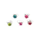 Finger Ring Promotional Custom Fashion Colorful Diamond Finger Iron Ring