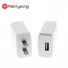 Shenzhen factory universal ac dc adapter 5volt 1 amp 2 amp usb charger adapter US Japan market