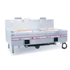Manufacturers China 304 Stainless Steel Table Double Burners Cooker Gas Stove