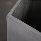 Shape Pot Tall Square Shape Indoor Decorative Flower Pot European Cement Flower Pot Factory Supplying