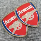 guangzhou cheap factory custom clothing crest iron on garment school badge uniform name woven badge Nigeria