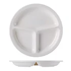 Cheap Wholesale Plastic Plates Manufacturer, 100% Melamine Food Divider Plate Sets