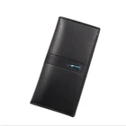 Hot Fashion Many Card Custom LOGO PU Leather Stocking Long Men Business Wallet