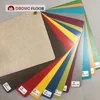 colorful pvc floor solid in roll
