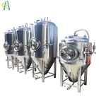 small cooling jacketing conical beer brewery equipment beer fermenter