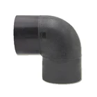 Equal Elbow Equal Hdpe Pipe Fitting Plastic Pipe Fitting HDPE PE Pipe Equal Elbow 90 Degree