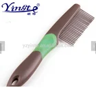 Yingte high quality pet lice comb with stainless steel needled