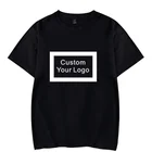 Cotton T Shirt Wholesale Custom Printed Embroidered Logo Ring Spun Cotton T Shirt Men