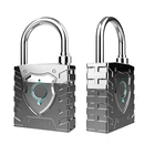 New IP67 Waterproof Padlock, Intelligent Fingerprint Cabinet Lock, Zinc Alloy Fingerprint Padlock