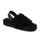 Slippers Women's Slippers Good Sale Winter Warm Home Slippers Colorful Faux Bunny Fur Slippers For Women