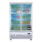 new design easy installation upright chiller soft drink display fridge
