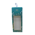 Custom printed wedding paper box gift packaging box with window