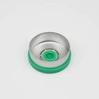 Flip Off Cap 20mm Caps 20mm Medication Green Crimp Top Bottle Caps Flip Off Aluminump Plastic Covers