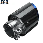 Car Styling Top Quality Akrapovic Car Carbon Fiber Exhaust End Tips Pipes For Universal Carbon Exhaust Tips