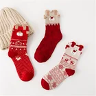Funny Socks for Women Warm Winter Cozy Christmas Ankle Socks