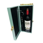 Wedding Favor Gift Set wood Red Wine Box Packaging