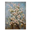Flower tree wall art cotton canvas fabric handmade beautiful scenery oil painting on canvas