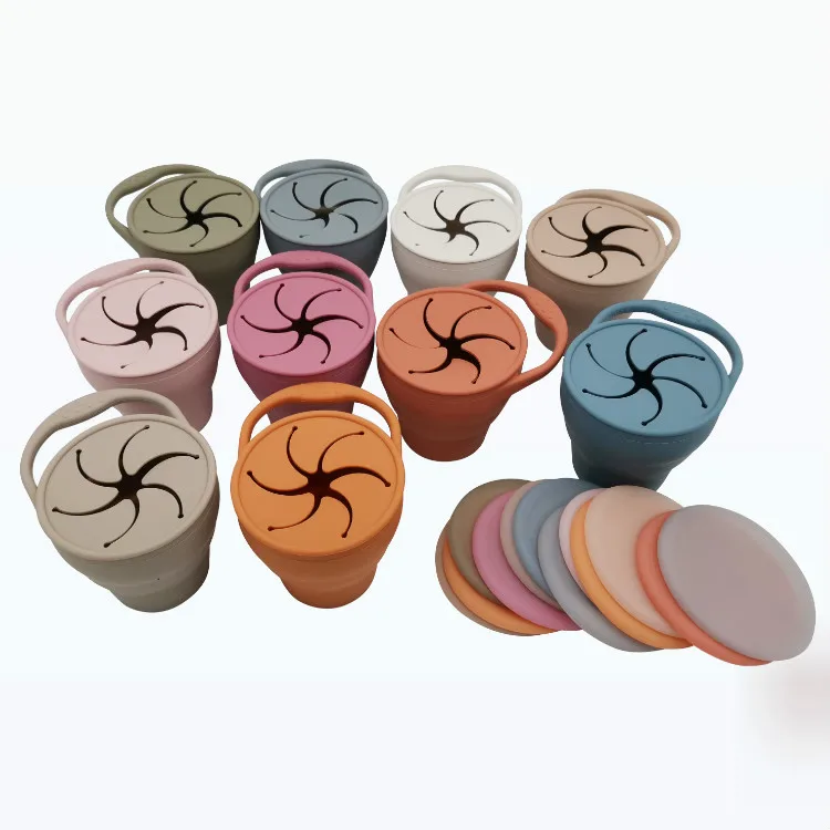 BLX collapisable snack cup for baby catcher with lid holder silicone, Multiple colour
BLX collapisable snack cup for baby catcher with lid holder silicone, Multiple colour