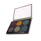 wholesale 6 colors dry powder makeup eye shadow with matte palette private label