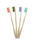 Soft Bristle Type and Disposable Feature wooden toothbrush