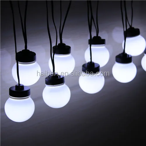 Haiben Hot Sale G50 LED party Christmas decorative bulb light CE/ROHS indoor&outdoor waterproof light string