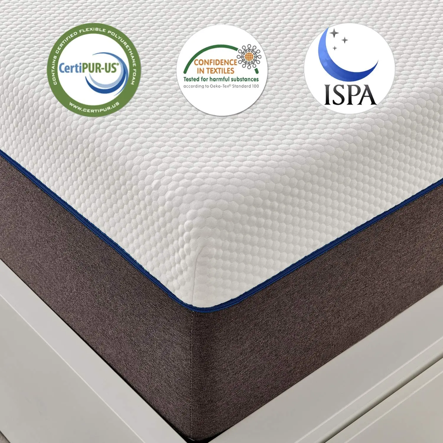 Super memory foam mattress with cover