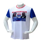Cotton blank election t shirt cheap wholesale plain white tshirt manufacture guangzhou china