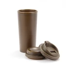 2020 New Design Double Wall Enviro Coffee Cup Plastic Coffee Cups With Lids