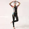 Best quality super stretch neoprene women's full Body surf diving wetsuit with chestzip