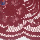 elegant wedding dress bridal floral corded lace fabric for lady dress