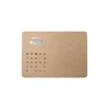 8 Digit Kraft Paper Mouse Pad Calculator with Solar Power