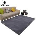 non slip polyester faux rabbit fur floor rugs