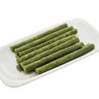 Rawhide Dog Chew Snacks Handmade Vegetable Flavor Cowhide Dental Sticks for Pet Snack Dog Treats Dog Food